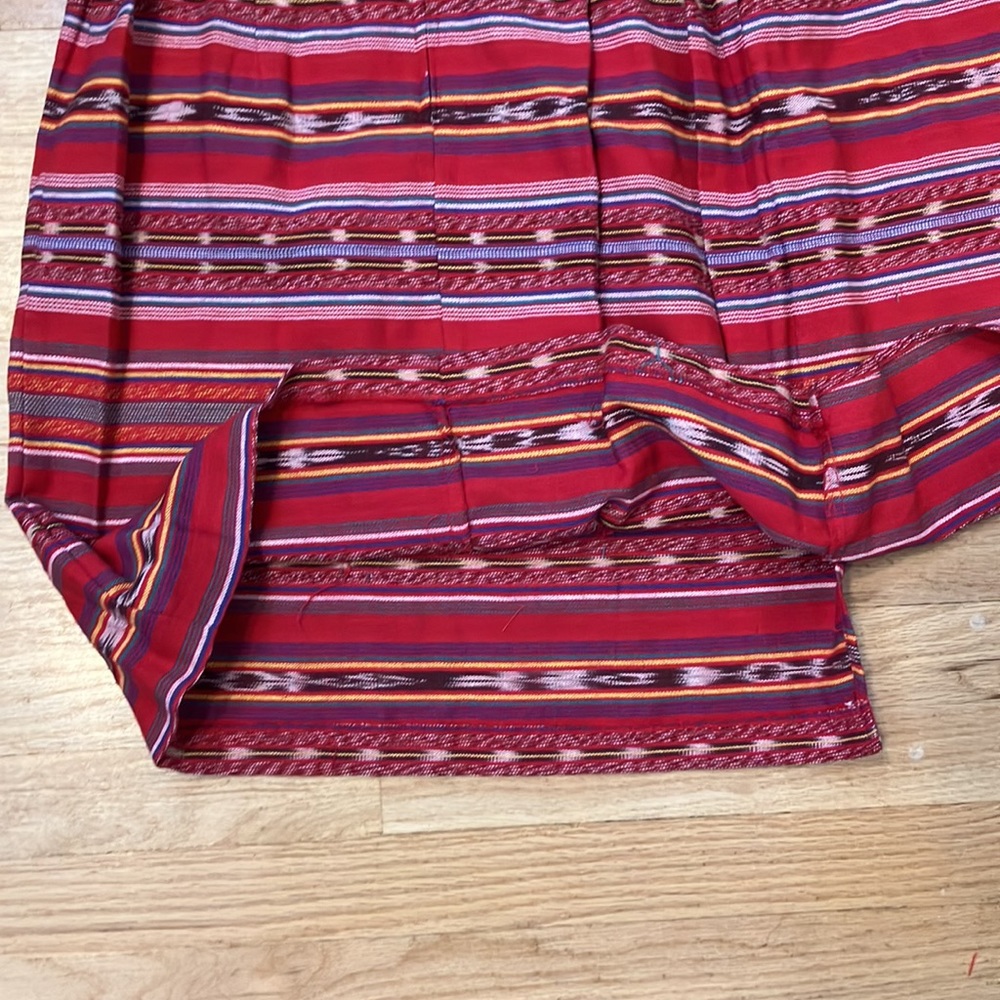NWT An Original Rickie Design by Laundry southwestern look skirt with wrap/knot - Picture 8 of 9